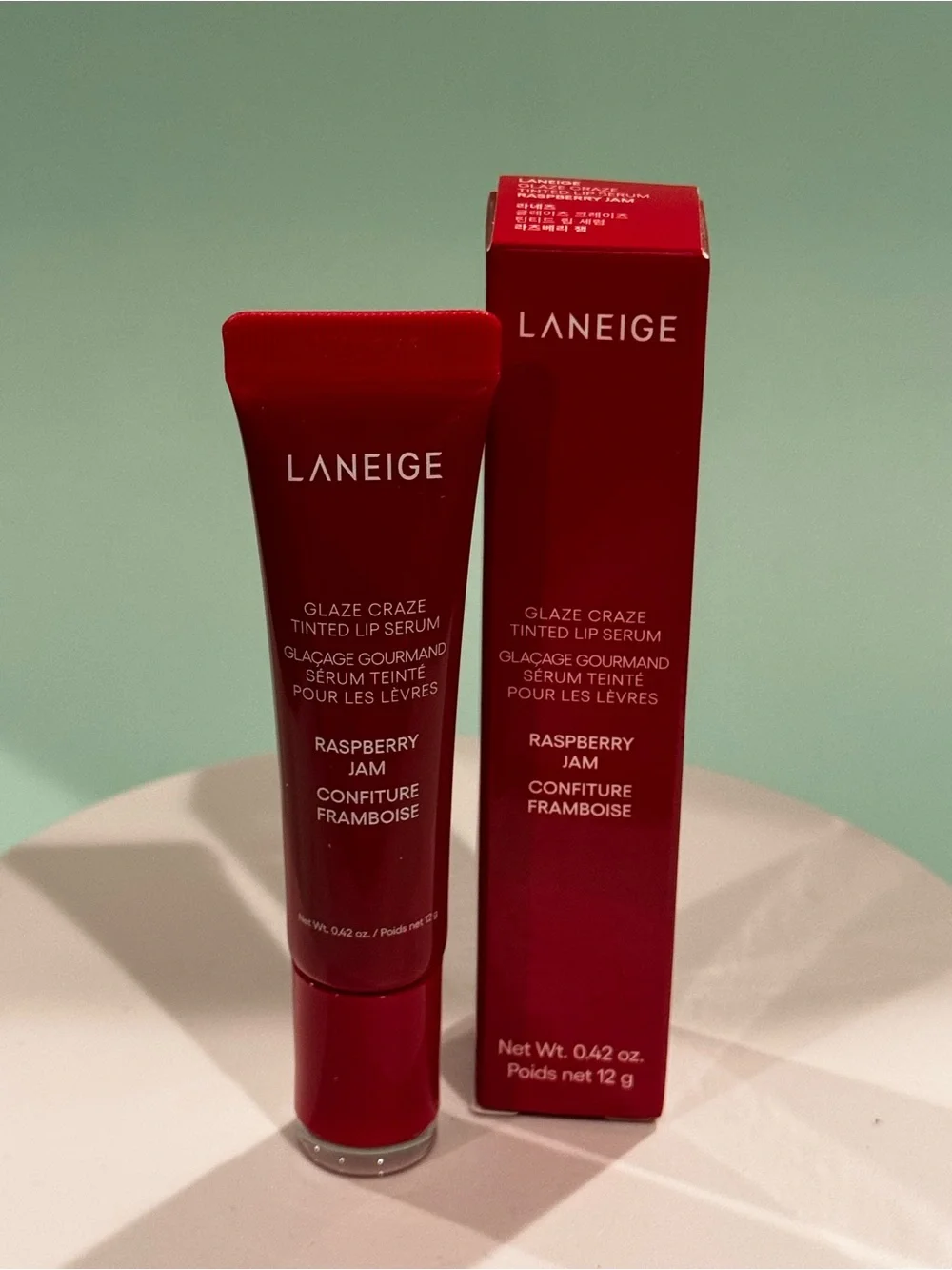 LANEIGE Glaze Craze Tinted Lip Serum — Raspberry Jam
